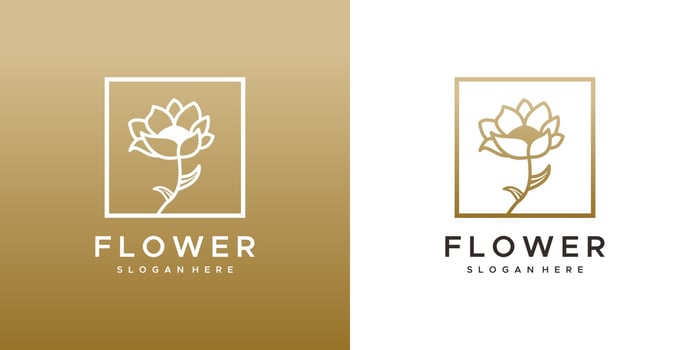 Flower Logo Design vector