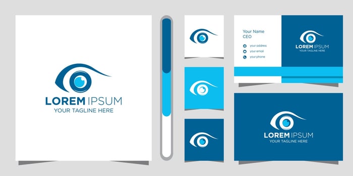 Eye Logo design vector