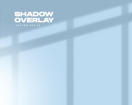 Windows Shadow Overlay Background vector