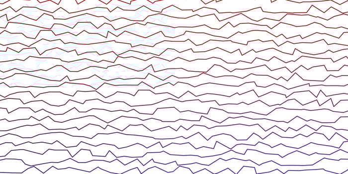 Dark Blue, Red vector background with curves.