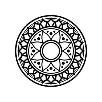 circle mandala vector