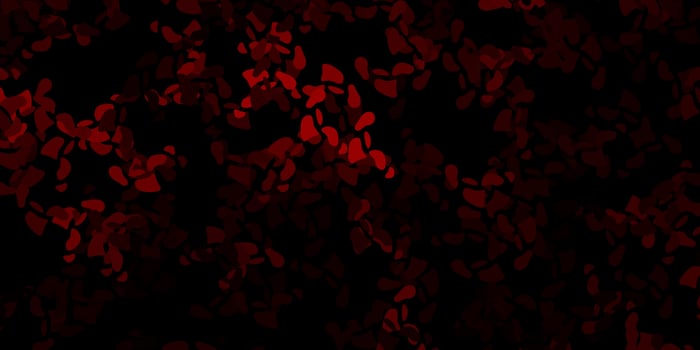 Dark red vector template with abstract forms.