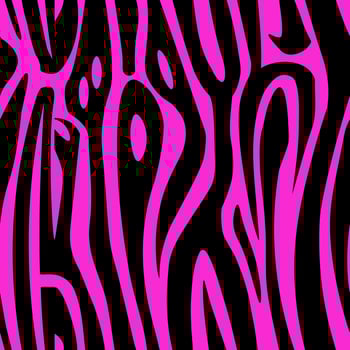 Zebra seamless pattern, pink animal skin. Illustration for printing, backgrounds, covers, packaging, greeting cards, posters, stickers, textile and seasonal design. vector