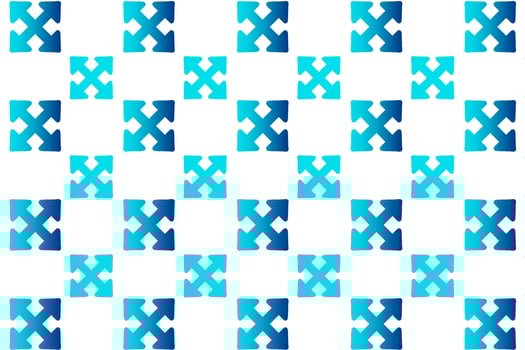 Abstract Expand Arrow Pattern Background vector