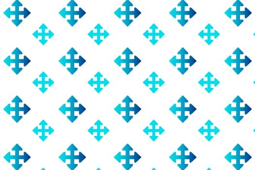 Abstract Move Arrow Pattern Background vector