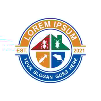 home pest logo , pest control logo vector