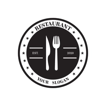 Restaurant Vector , Food Logo Vector