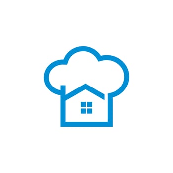 Chef Home Vector , Food Logo