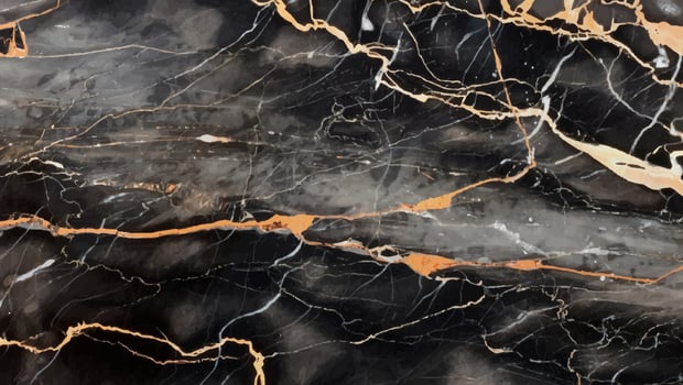 Luxury Black Gold Marble texture background vector