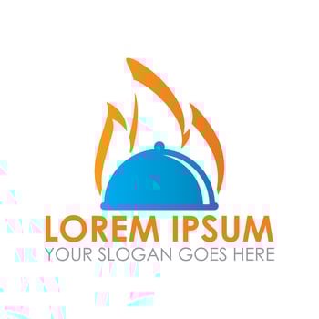 food service vector , restaurant logo