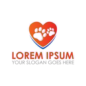 pet care vector , veterinary logo
