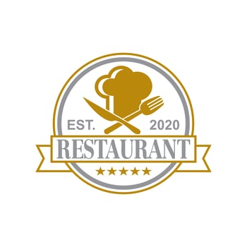 Kitchen Vector , Restaurant Logo Vector