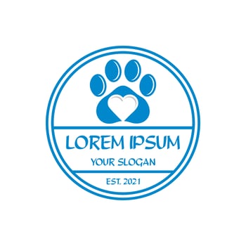 pets care logo , veterinary logo vector