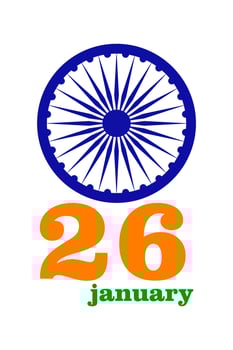 independence or republic day background. photo