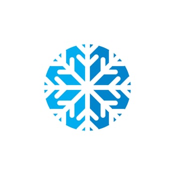 Snow vector , Abstract Winter Logo