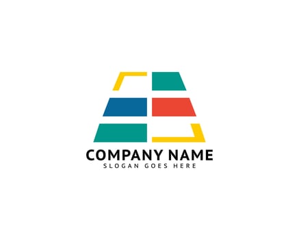 Flooring Tiles Logo Design Template vector