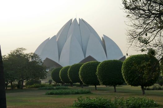 Lotus Temple, Bahai House of Worship photo