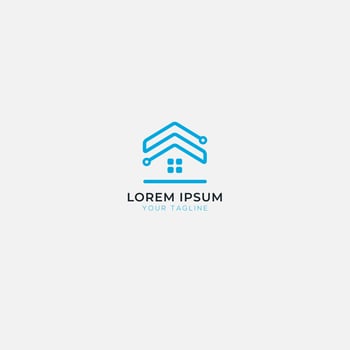 Simple Letter S electrical home logo vector