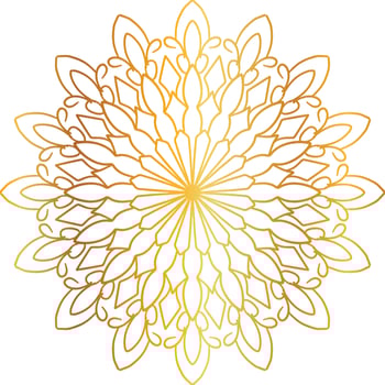 golden mandala design, royal look and design art, vintage, traditional vector