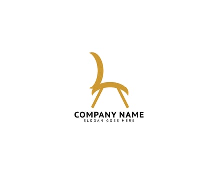 Furniture Chair Logo Template Design vector