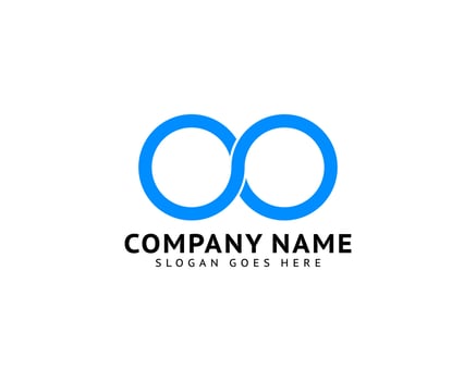Infinity Symbol Logo Design Vector Illustration