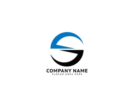 Initial Letter S Logo Template Design vector