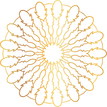 golden mandala design, royal, designing, background, circle, flower vector