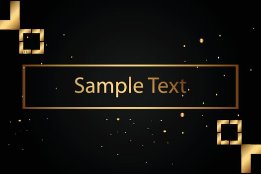 Creative black dark business card Template modern and Clean design vector