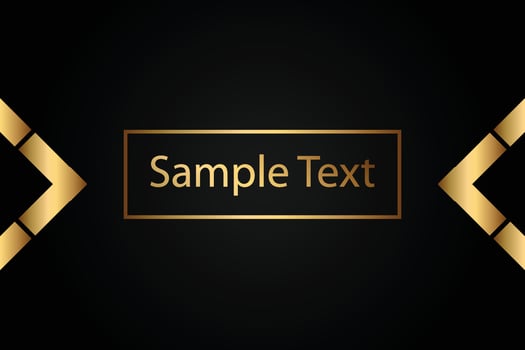 Creative black dark business card Template modern and Clean design vector