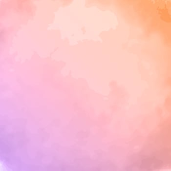 pink watercolor background with drips blots and smudge stains vector