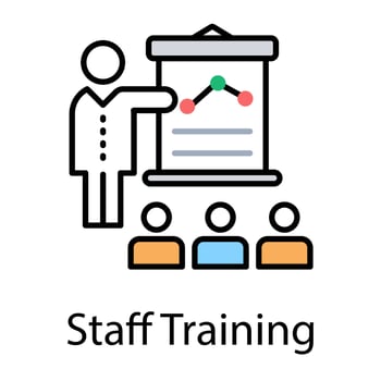 Business Training Concepts vector