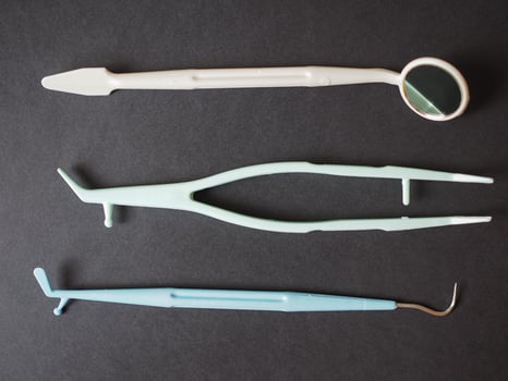 Dentist tools kit photo