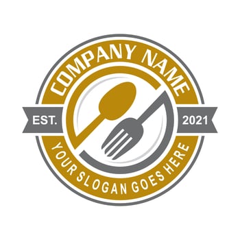 restaurant logo , food logo vector