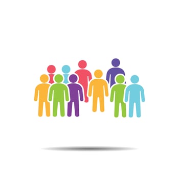 meeting icon business vector illustration