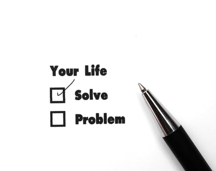 Your select is Solve or Problem, ink print,check Solve photo