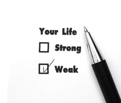 Your select is Strong or Weak,ink print,check weak photo
