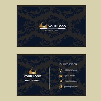 Creative Business Card Template Free Vector