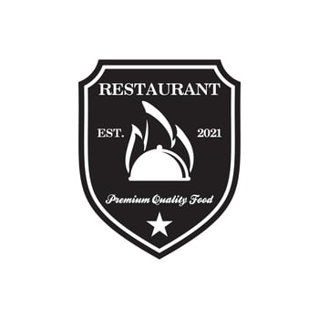 restaurant logo , food logo vector