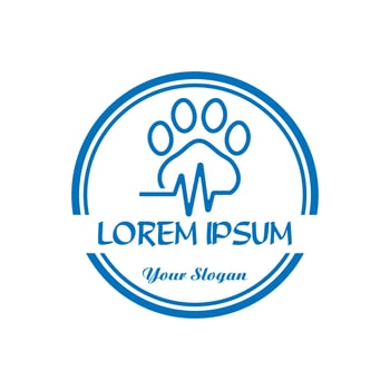 pets care logo , veterinary logo vector