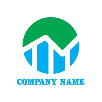 financial logo , graph logo vector