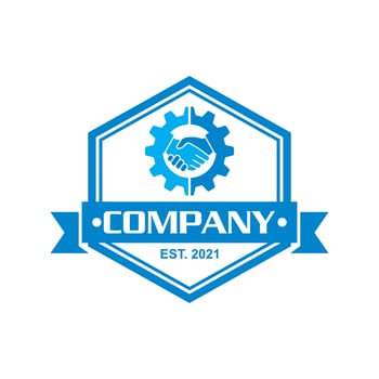 engineering industry logo , industrial logo vector