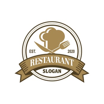 Kitchen Vector , Restaurant Logo Vector