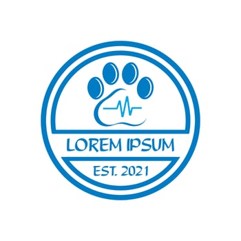 pets care logo , veterinary logo vector