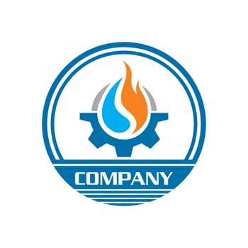 oil and gas logo , industrial logo vector