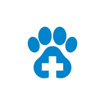 animal care logo , veterinary logo vector