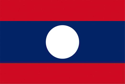 texturized Lao Flag of Laos photo