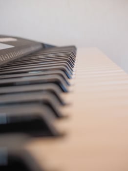 Music keyboard keys photo