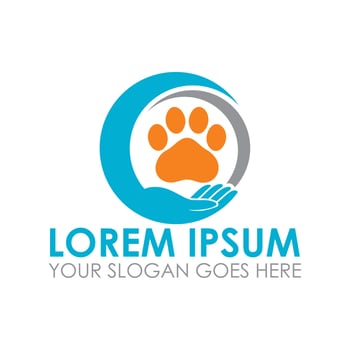 pet care vector , veterinary logo