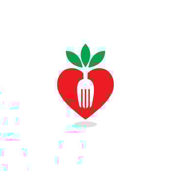 Abstract Dinner Vector , Food Logo