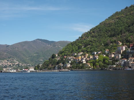 View of Lake Como photo